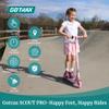 Gotrax Scout Pro Electric Scooter for Kids, Max 3 Mile Range, 6 Mph Speed by 80W Motor and Thumb Control, 5" Solid Wheels with Flash Wheel & Deck Lights, Max 110 Lbs Load for Boy & Girl Ages 4-7 view 2