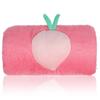 Homoyoyo Peach Pattern Winter Hand Muffs - Faux Fur Plush Hand Warmers for Women & Girls view 1