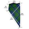 Neck Gaiter Face Mask Clan Douglas Tartan Scarf Cover Sun Bandanas for Fishing Sports view 2