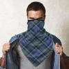 Neck Gaiter Face Mask Clan Cooper Green Scottish Tartan Scarf Cover Sun Bandanas for Fishing Sports view 4