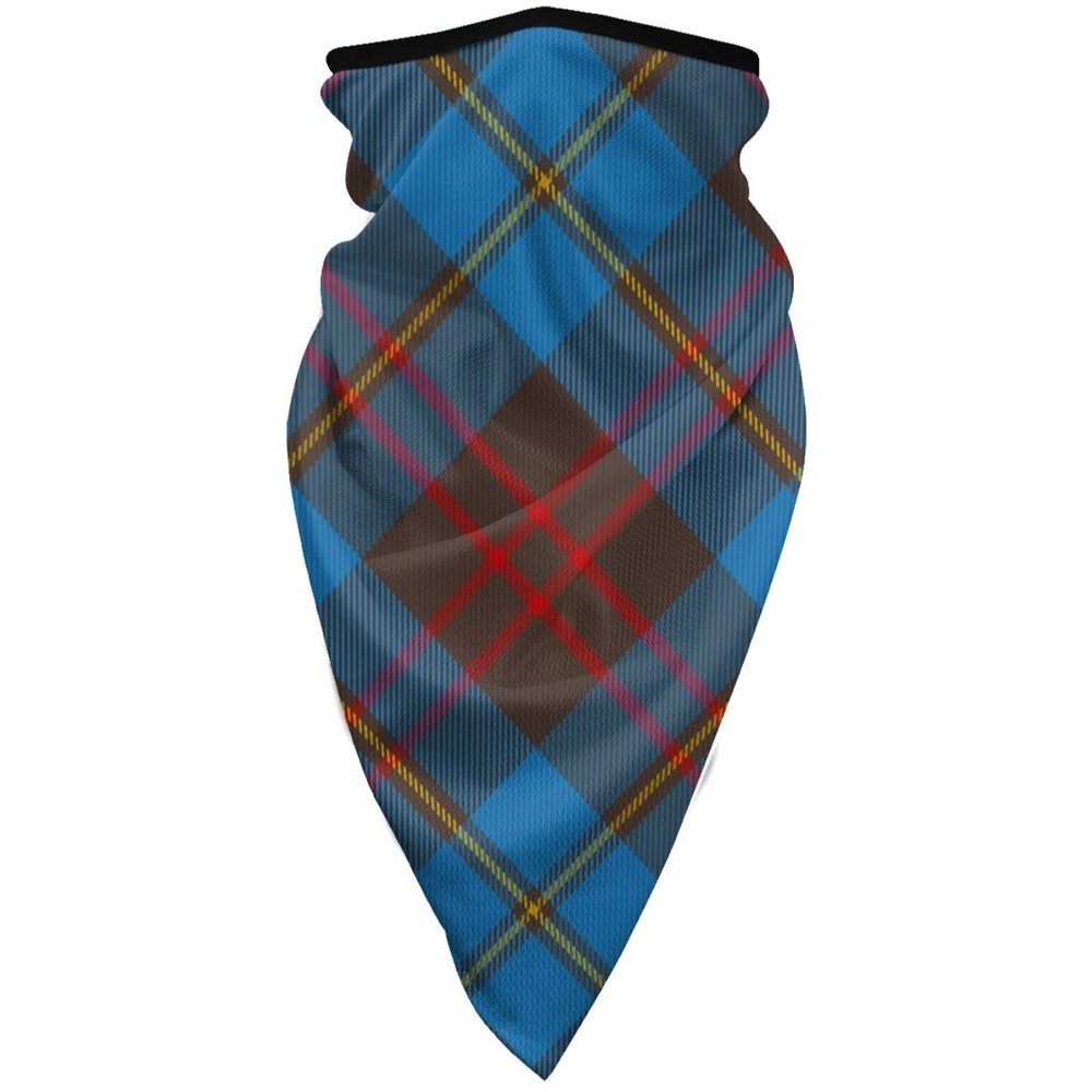 Neck Gaiter Face Mask Cameron Hunting Tartan Scarf Cover Sun Bandanas for Fishing Sports