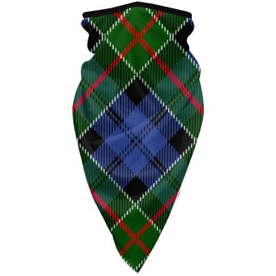 Neck Gaiter Face Mask Clan Colquhoun Tartan Scarf Cover Sun Bandanas for Fishing Sports
