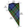 Neck Gaiter Face Mask Clan Colquhoun Tartan Scarf Cover Sun Bandanas for Fishing Sports view 2