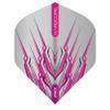 RED DRAGON Peter Wright Snakebite Hardcore Mohawk Pink Dart Flights - 3 Sets Per Pack (9 Flights in Total) view 4