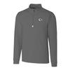 Cutter & Buck Men's Gray Kansas City Chiefs Big & Tall Traverse Half-Zip Pullover Jacket view 1