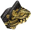 RED DRAGON Jonny Clayton Ferret Hardcore Gold Dragon Dart Flights - 3 Sets Per Pack (9 Flights in Total) view 1
