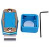 Zerone Billiard Chalk Box, Portable Magnetic Billiard Chalk Case Box Mini Aluminum Snooker Pool Chalk Holder with Fixed Clip Pool Snooker Sports Accessories(Blue) view 1