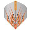 RED DRAGON Peter Wright Snakebite Hardcore Mohawk Orange Dart Flights - 3 Sets Per Pack (9 Flights in Total) view 4