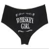Whiskey Girl Panty Boy Shorts For Women With Sexy Cut Seamless (Small) Black view 1