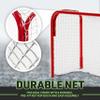 Franklin Sports Kids Mini Street Hockey Goal - Portable Folding Steel Floorball Goal - 36" x 24" view 3
