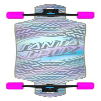 Santa Cruz 9.0" Prismatic Dot Drop Through Cruiser