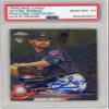 Shane Bieber 2018 Topps Chrome Update Rookie 2020 Triple Crown Autograph PSA/DNA 10 view 1