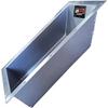 Lurwind Recessed Trolling Motor Foot Pedal Tray - Gray Powder-Coated Aluminum, Fits Most Trolling Motor Tray Pedals, 19.375" x 12" Pre-Drilled Mount view 1