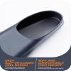 CAPAS Swim Training Fins Comfortable Silicone Lap Swimming Short Blade Floating Flippers with Mesh Bag for Adult Men Women Build Leg Strength view 3