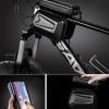 WHYUNM26 Large Capacity Bike Front Frame Bag Saddle Bags Bicycle Handlebar Bag TPU Touch Screen Phone Holder Cycling Accessories view 3