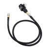 CO2/HPA regulator 0-200PSI or 0-800PSI for optional with 40'' Low Pressure SLP FlEX Hose Large Bore Line for paintball (0-800PSI regulator) view 3