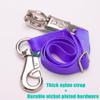 Adjustable Trailer Tie 2 Pack-Horse Trailer Nylon Strap TieAdjusted from 25 to 37 (Purple) view 3