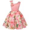 AIMJCHLD Flower Girls Dresses Toddler Baby Birthday Halloween Day Easter Pageant Tea Floral Dress 2T 3T Peach 100 view 1