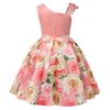 AIMJCHLD Flower Girls Dresses Toddler Baby Birthday Halloween Day Easter Pageant Tea Floral Dress 2T 3T Peach 100 view 2