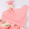 AIMJCHLD Flower Girls Dresses Toddler Baby Birthday Halloween Day Easter Pageant Tea Floral Dress 2T 3T Peach 100 view 4