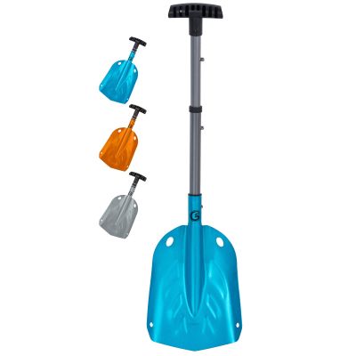 G2 Backcountry Lightweight Telescopic Avalanche Snow Shovel, Storage Down to 13 inch, Durable Aluminum Alloy Material, ABS Anti-Slip Proof Handle, Compact Storage Size (Blue)