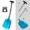 G2 Backcountry Lightweight Telescopic Avalanche Snow Shovel, Storage Down to 13 inch, Durable Aluminum Alloy Material, ABS Anti-Slip Proof Handle, Compact Storage Size (Blue) view 2