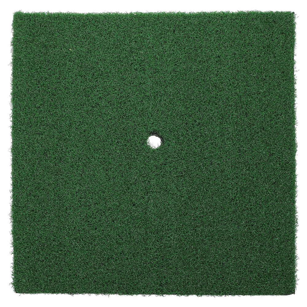 PartyKindom Golf Training Grass Mat - Indoor Golf Putting Mat Artificial Grass - Training Tool for Office - Mini Balls for Indoor Outdoor (30 * 30CM)
