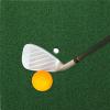 PartyKindom Golf Training Grass Mat - Indoor Golf Putting Mat Artificial Grass - Training Tool for Office - Mini Balls for Indoor Outdoor (30 * 30CM) view 2