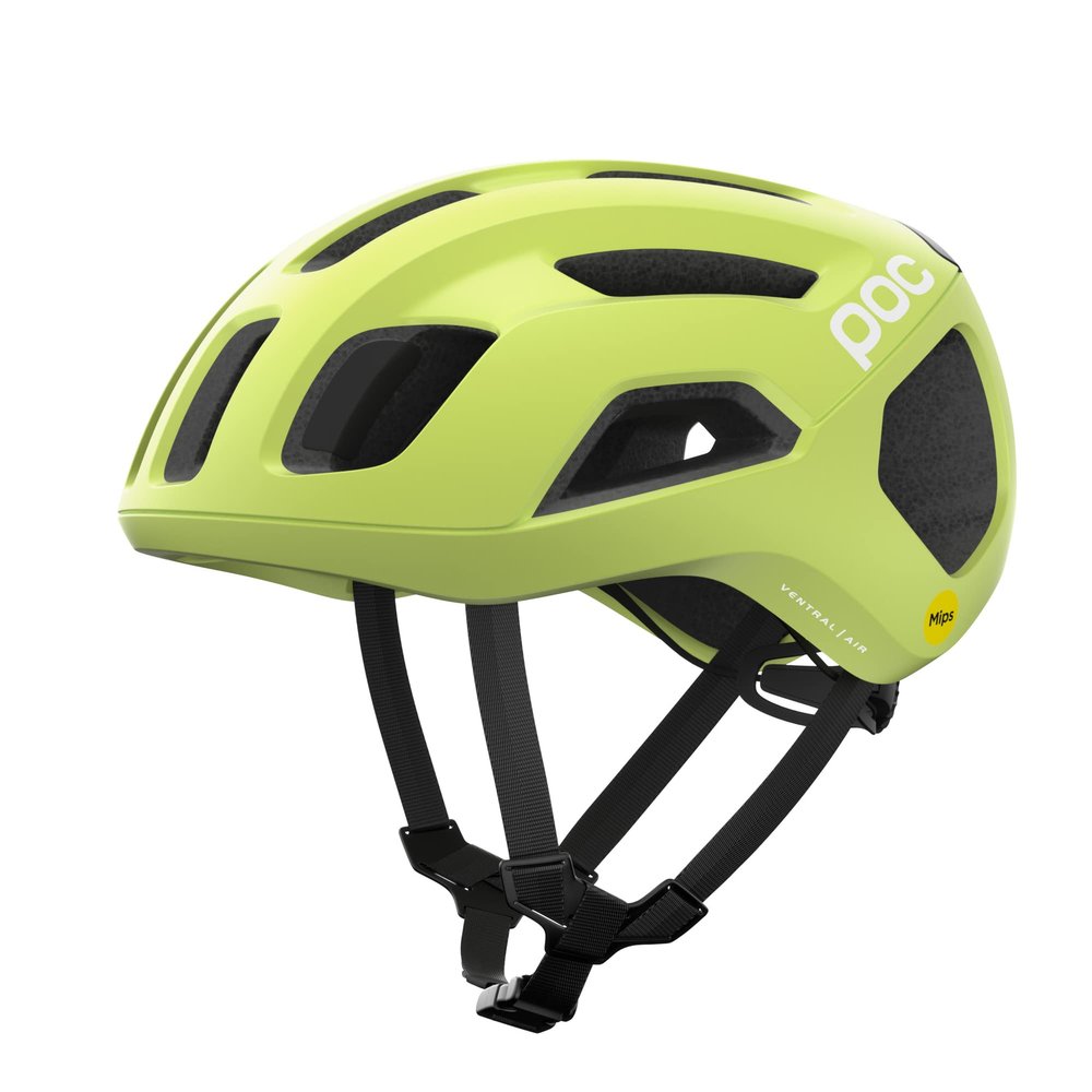 POC Ventral Air MIPS (CPSC) Cycling Helmet Lemon Calcite Matt SML