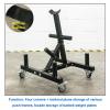 2 in Weight Plate Storage Rack, Olympic Weight Plate Tree or Bumper Plate Tree, Vertical Storage Tree, 800 lb Capacity, Locking Caster Wheels view 3