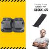 Houston Gun Holsters Double Kydex Magazine Pouch Case Concealment Tactical | Multi Use Holster Belt Loop for Pistol | Double Mag Case Pouch | Fits Double Mag Double Stack Glock .45, Carbon Fiber view 2