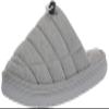 Dearfoams Men's Austin Quilted Memory Foam Sweatshirt Scuff Slipper, Light Heather Grey, Small view 1