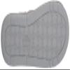 Dearfoams Men's Austin Quilted Memory Foam Sweatshirt Scuff Slipper, Light Heather Grey, Small view 4