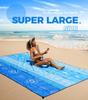 OCOOPA Beach Blanket Waterproof Sandproof, 10'X 9' Extra Large, Soft and Sturdy, Sand Free, Light Weight and Portable, Perfect for Travel Camping, Beach Vacation view 3