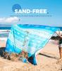 OCOOPA Beach Blanket Waterproof Sandproof, 10'X 9' Extra Large, Soft and Sturdy, Sand Free, Light Weight and Portable, Perfect for Travel Camping, Beach Vacation view 4