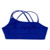 Kaerm Little Big Girls Solid Racer Back Dance Top Bra for Dance/Workout/Gymnastics Sports Bra Royal Blue J 7-8 view 4