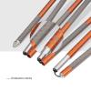 G2 GO2GEHTER 7075 Aluminum Alloy 270cm Backcountry Avalanche Rescue Probe with Storage Bag, Folding Design, Easy to Storage and Carry (Orange) view 4