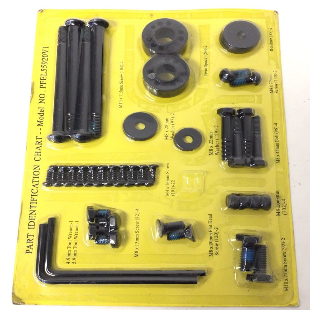 H F Exchange Hardware Kit Note 416077 Works W 9.9 - NTEL798200 Elliptical