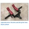 CSBH Multi-Grip T Bar Row Landmine Attachment, T Bar Row Shoulder Press Landmine Handle Black for 50mm (2 Inches) Barbell Back Attachment for Home Gym Strength Training Equipment view 4
