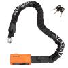 INTEKIN Bike Chain Lock 3FT Long 8mm Thick Steel Chain Heavy Duty Bike Lock Anti-Theft Bicycle Chain Lock with 3 Keys for E-Bike, Motorcycle, Fence view 1