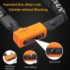 INTEKIN Bike Chain Lock 3FT Long 8mm Thick Steel Chain Heavy Duty Bike Lock Anti-Theft Bicycle Chain Lock with 3 Keys for E-Bike, Motorcycle, Fence view 3
