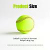GKK Softballs 4 Pack Sports Practice Softballs 12 Inch Slow Pitch Official Size and Weight Softball Autograph Softball Training Ball for Games, Soft Toss, Batting, Fielding, Hitting, Pitching view 3