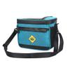 KKTAPOS Bicycle Handlebar Bag - Bike Front Basket Insulation Lunch Bag with Touch Screen Cycling Accessories Shoulder Strap for Outdoor Hiking Travel Assistants (Blue) view 1