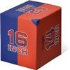 Yes4All 3-in-1 Soft-Padded Plyo Box With Wooden Core, Non-Slip Multi-Use Cushioned Plyometric Jump Box with Vinyl Cover for Jumping, Conditioning, Strength Training,16" x 14" x 12" view 1