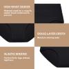 SERISIMPLE Viscose Bamboo Women Luxury Underwear Silky Comfy Ultra Soft Briefs Breathable Stretch High&Mid Waist Panties 4 pack (M, High-Assorted 1) view 4