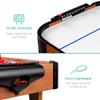 40in Air Hockey Arcade Table w/ 100V Motor, Powerful Electric Fan, 2 Strikers, 2 Pucks view 3