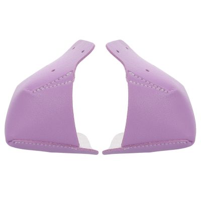 PartyKindom 1pair Roller Skates Toe Skating Caps Protective Gear for Skate Shoes Portable and Reusable Ankle Guards Easy to Clean for Inline and Ice Skating