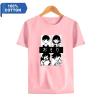 Omori Tshirt Unisex, MenS Short Sleeves T-Shirt Game, Tee Shirt Crew Neck Cotton Harajuku Casual Top Pink view 2