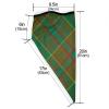 Neck Gaiter Face Mask Ontario (Ensign of) Tartan Scarf Cover Sun Bandanas for Fishing Sports view 2