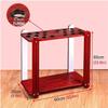 Cue Racks Pool Cue Rack Indoor and Outdoor Large-Capacity Billiard Cue Holder with Grooves 18-Hole Billiard Cue Holder Cue Holder WEWYQSJXBXF-211222 view 2